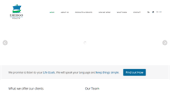 Desktop Screenshot of emergowealth.com